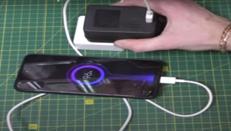 Lo que hice con un cargador de telefono